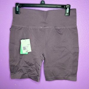 High Rise Biker Shorts